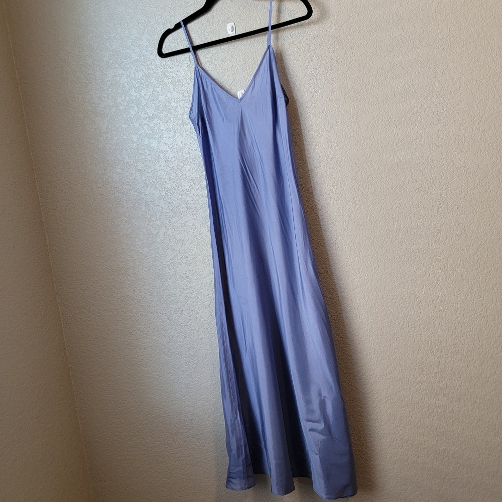 NWOT Jill Stuart Periwinkle Long Night Gown